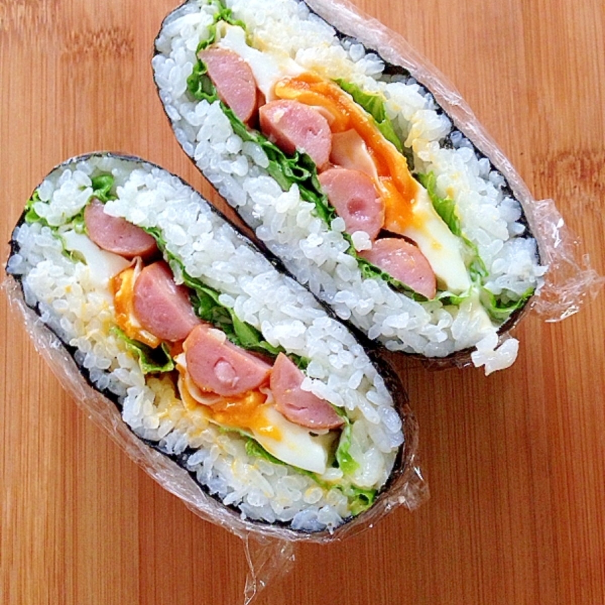 簡単 目玉焼きとウインナーのおにぎらず レシピ 作り方 By Cherry05 楽天レシピ 簡単 目玉焼きとウインナーのおにぎらず レシピ 作り方 By Cherry05 楽天レシピ